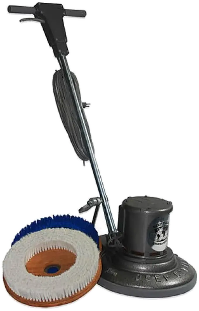 Enceradeira industrial Deep Clean 410 mm com escova e disco para locação